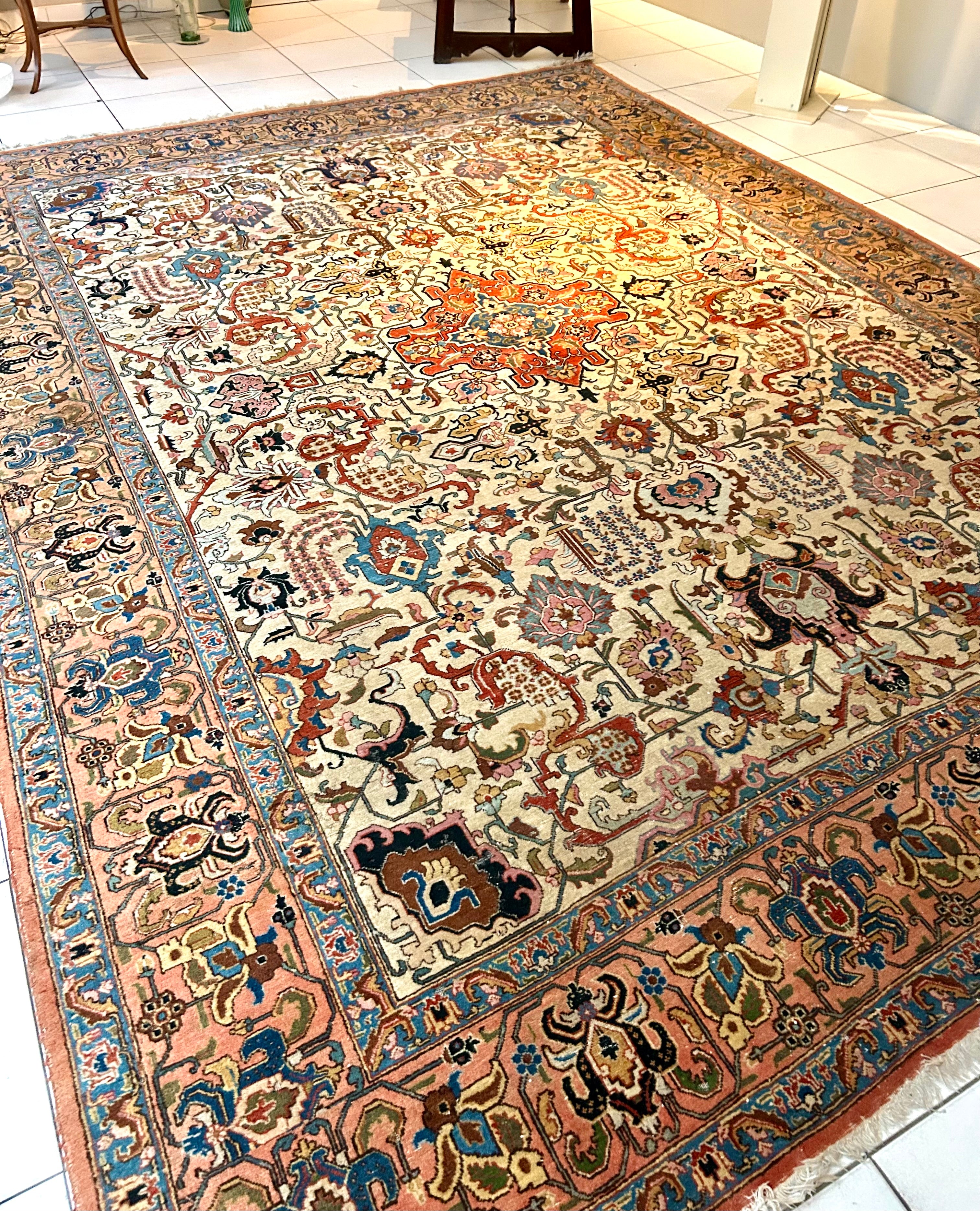 Tabriz Rug, 297x410 cm, ca 1930