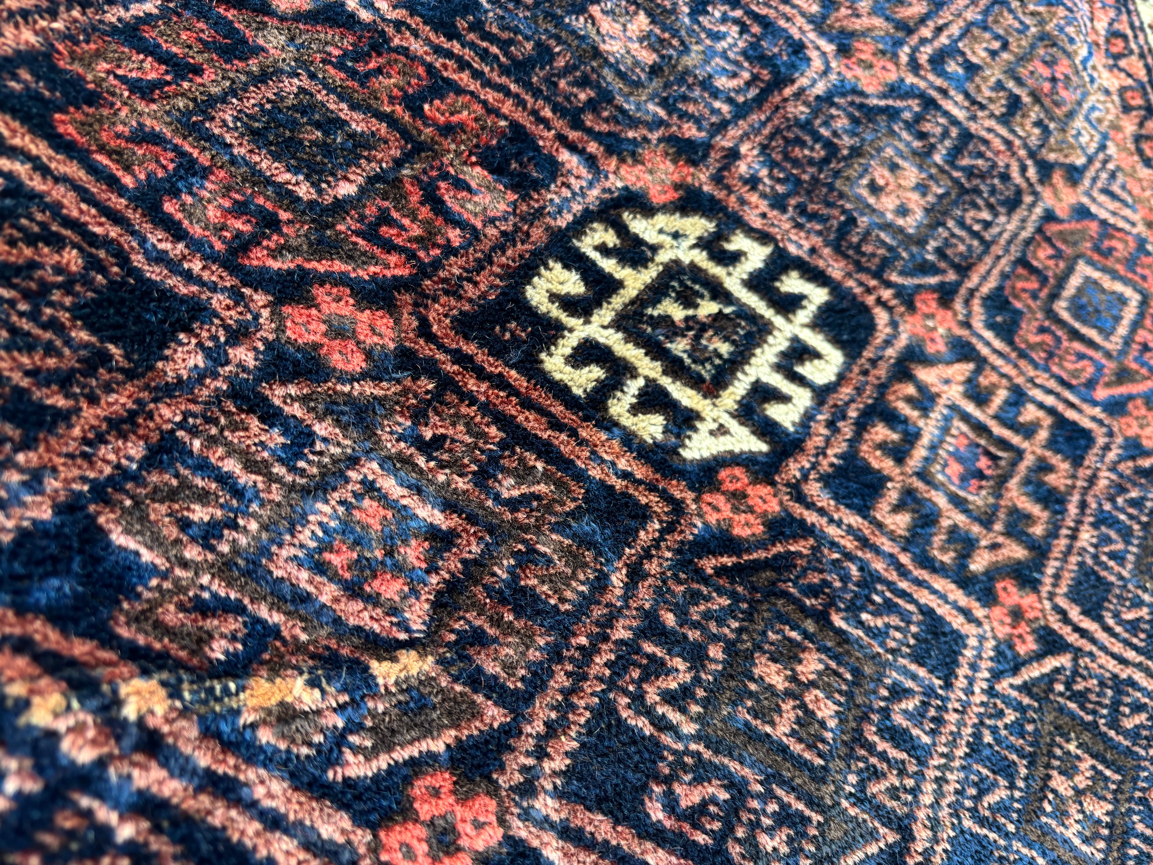 Antique Baluch Rug, 1920, Baluchistan (Persia)
