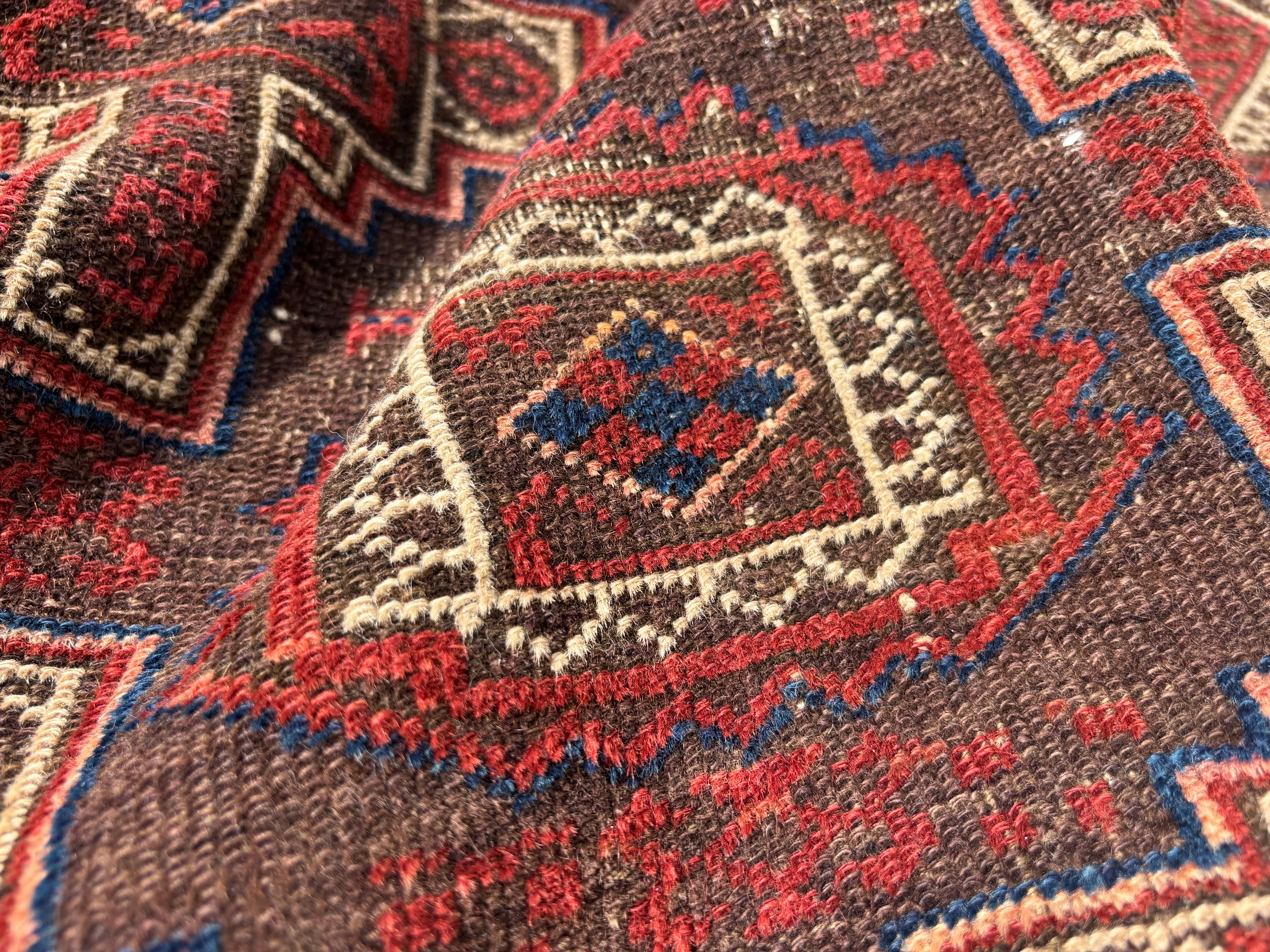 Baluch Rug, 1930, 85x160 cm – The Magical Garden Antique Carpets