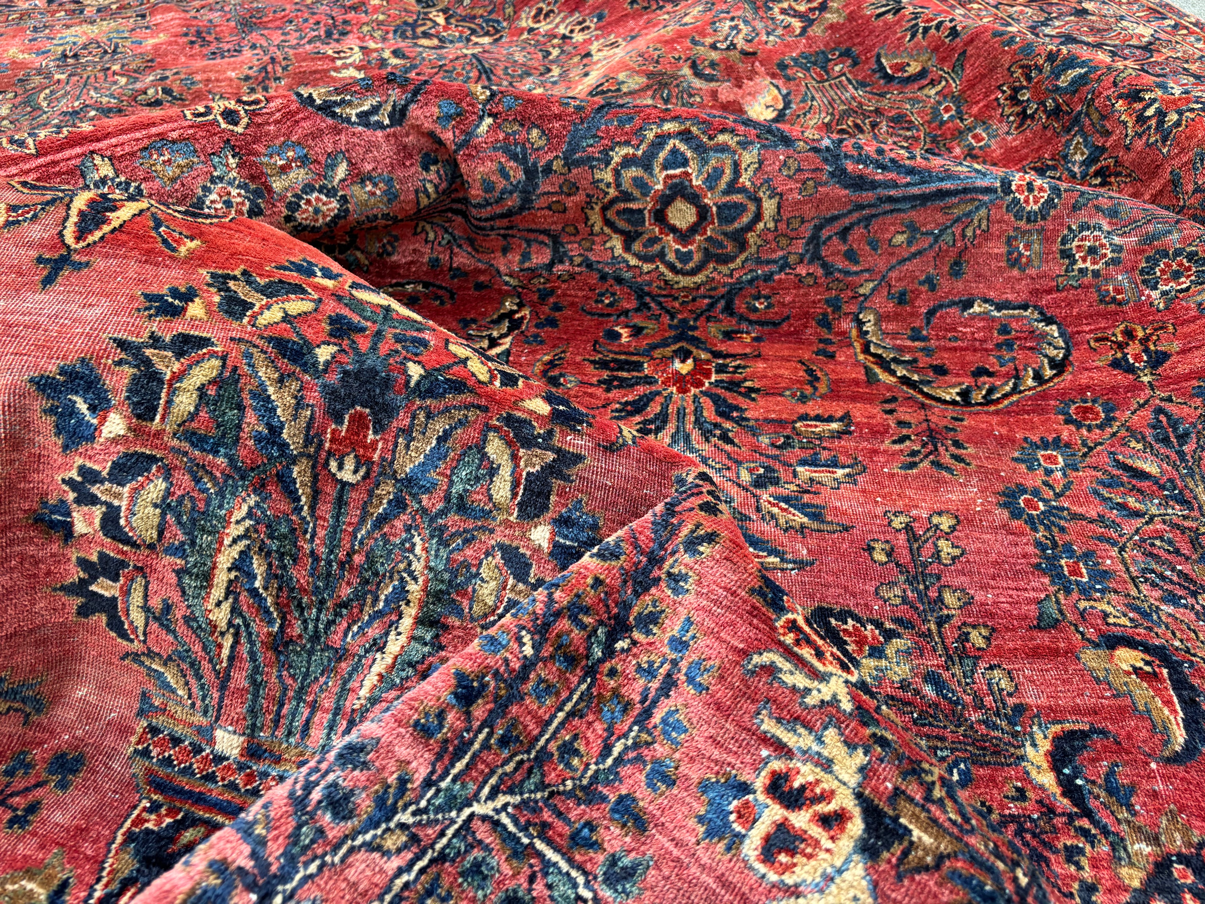 Persian Sarouk Rug, 1930, 270x370 cm