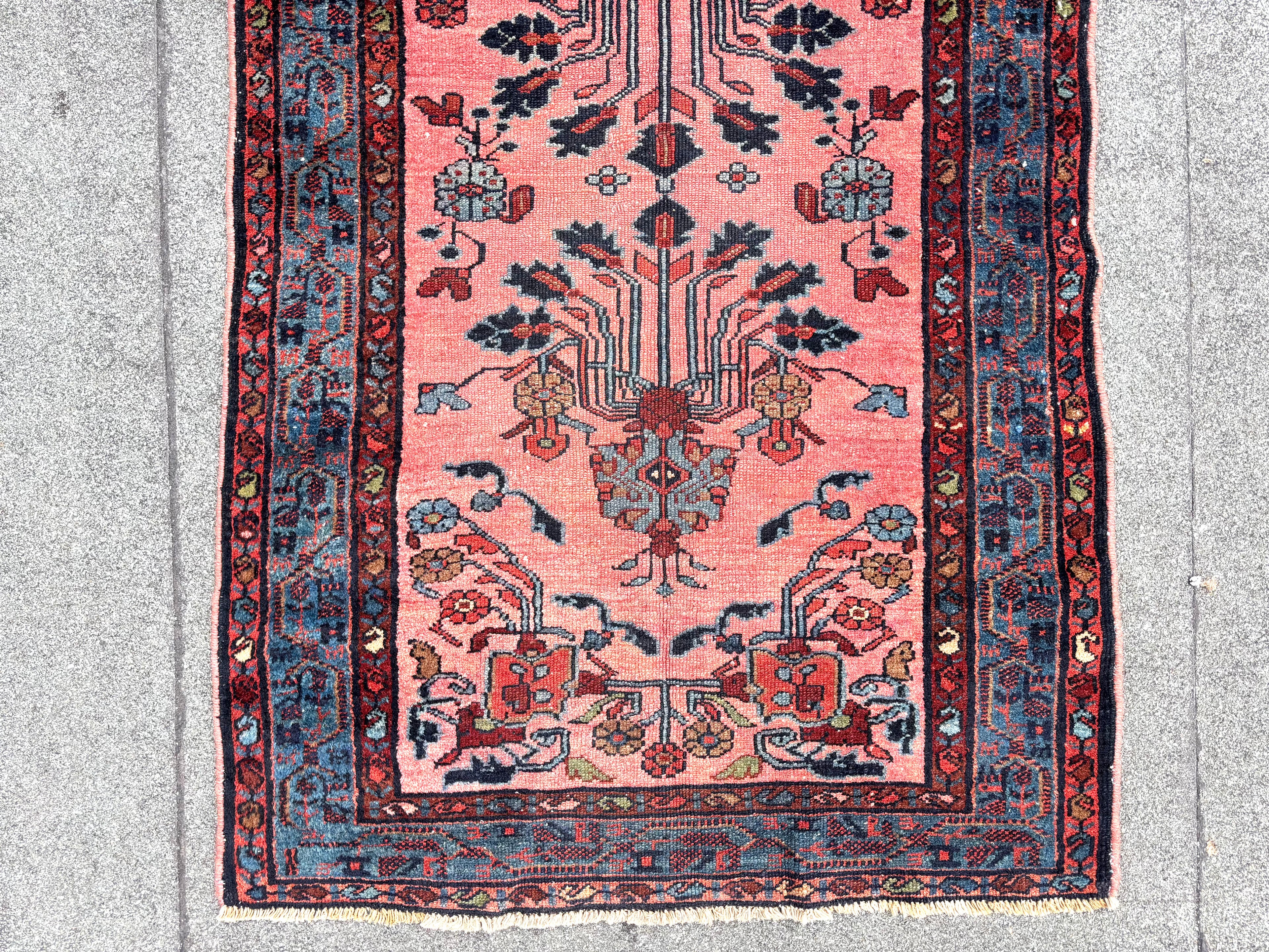 Persian Mehraban Runner 1920-30, 82x315 cm