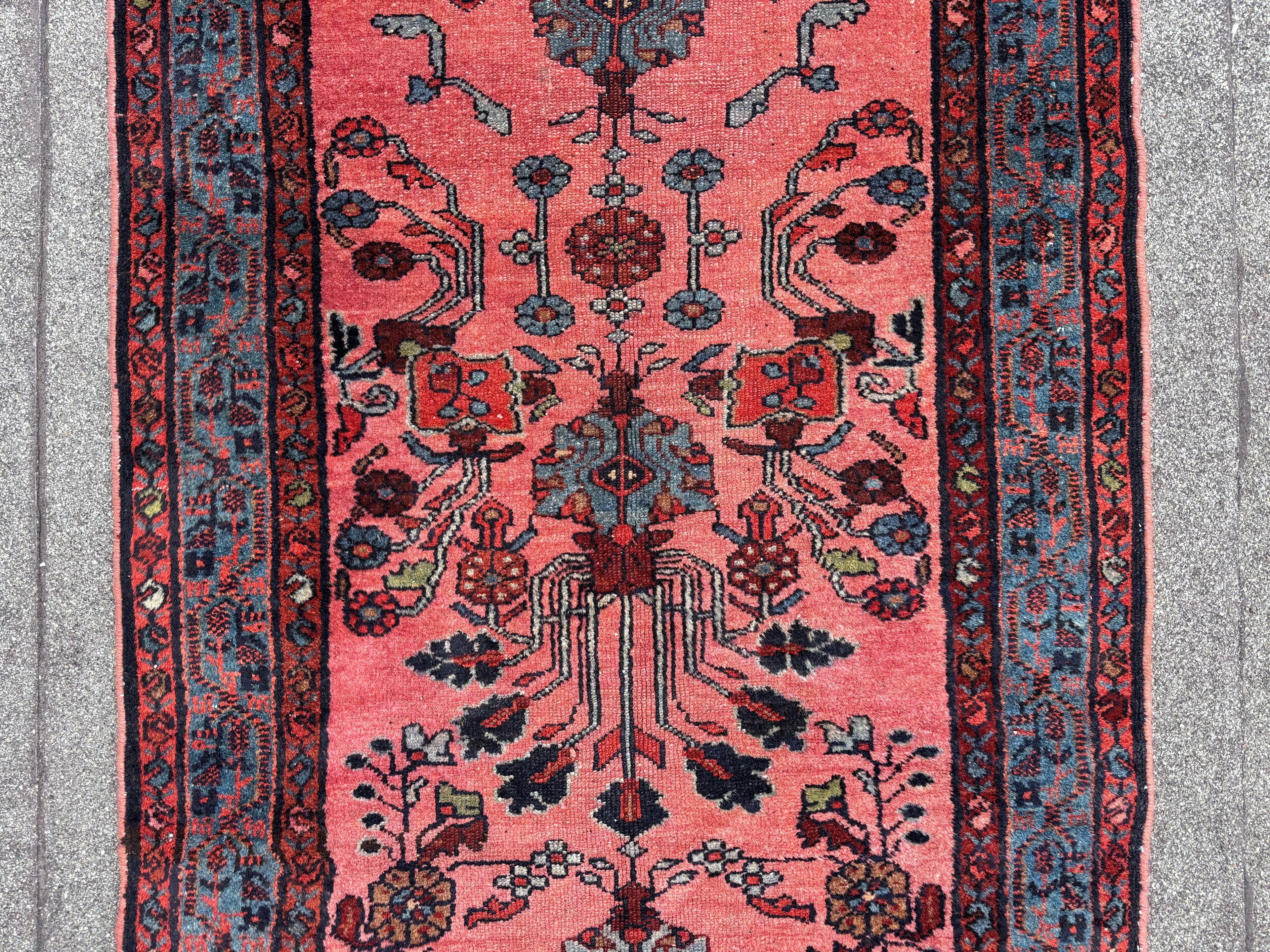 Persian Mehraban Runner 1920-30, 82x315 cm