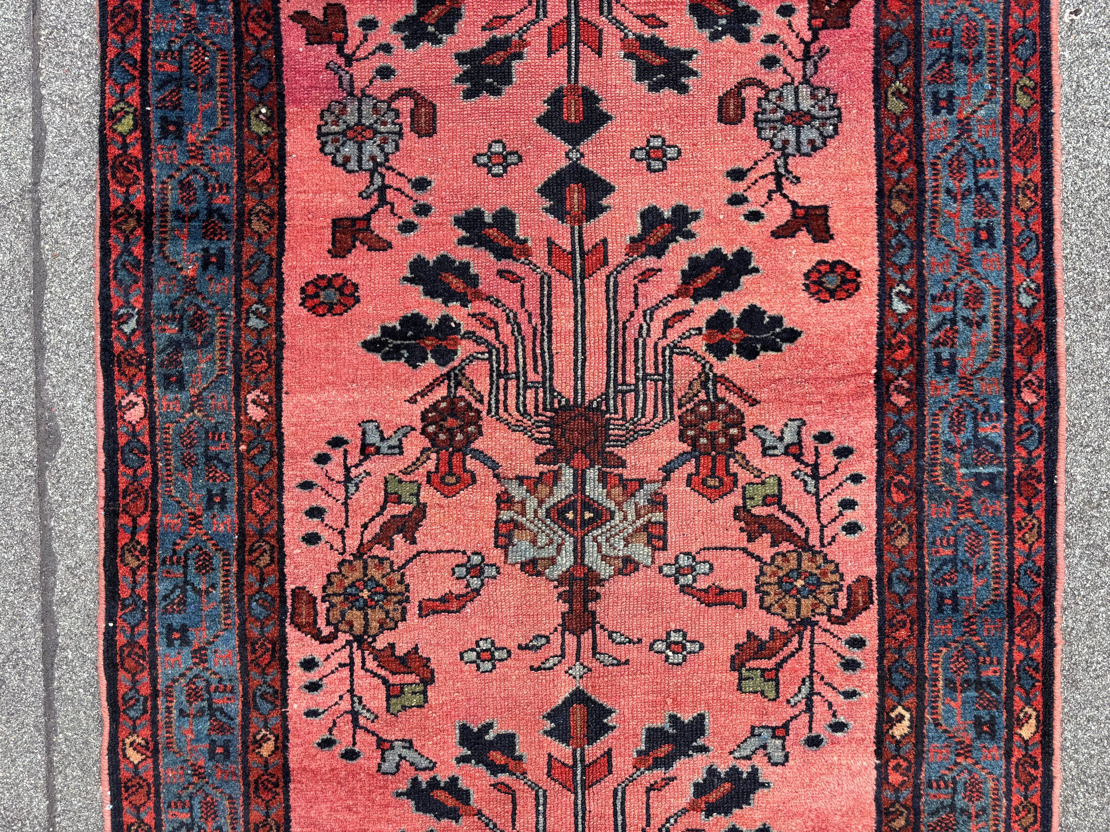 Persian Mehraban Runner 1920-30, 82x315 cm