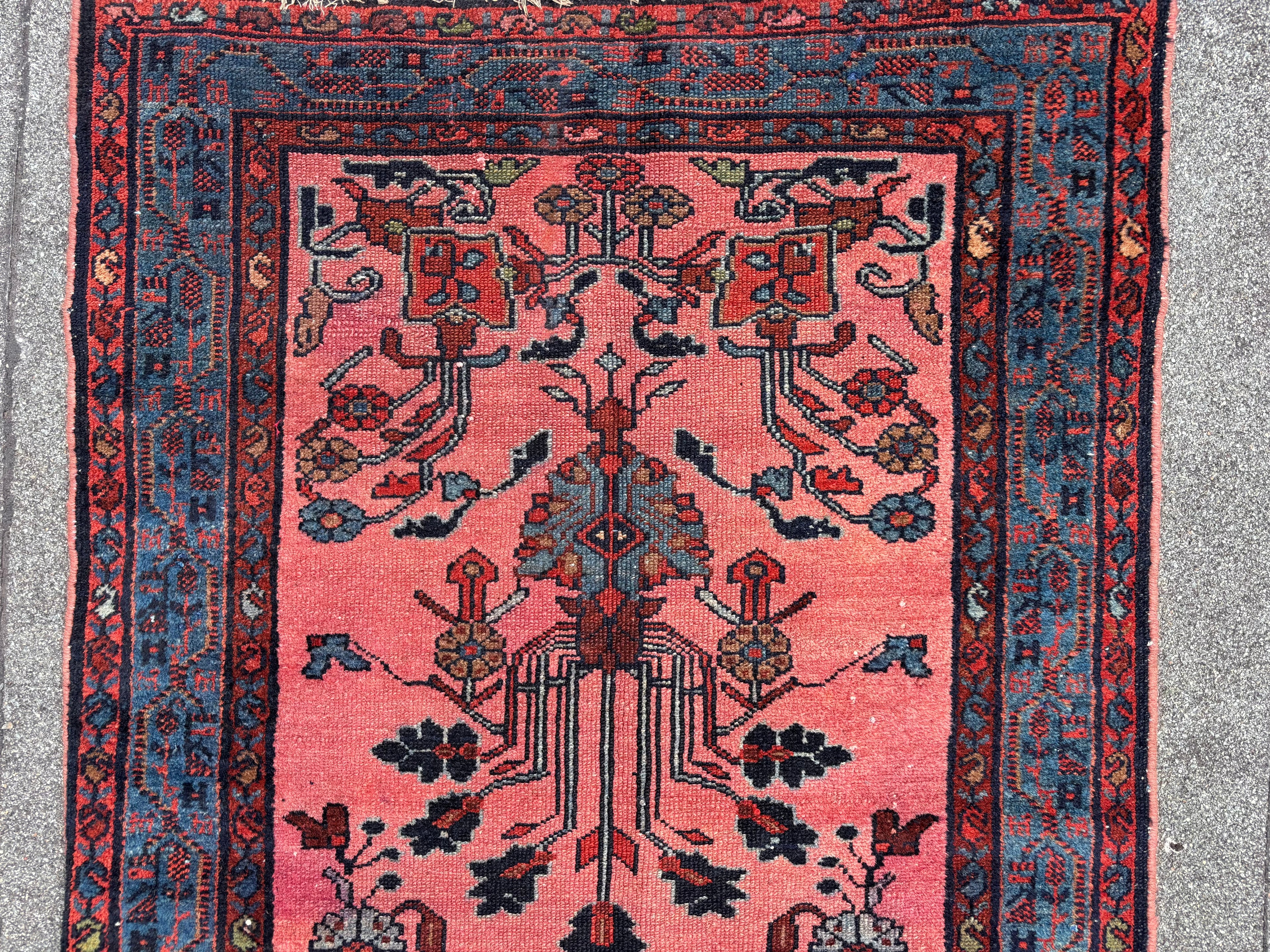Persian Mehraban Runner 1920-30, 82x315 cm